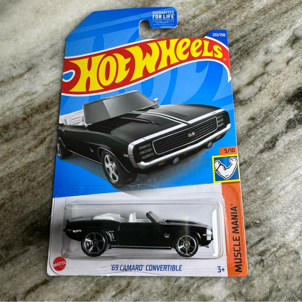 ‘69 Camaro Convertible - HOT WHEELS - 2022